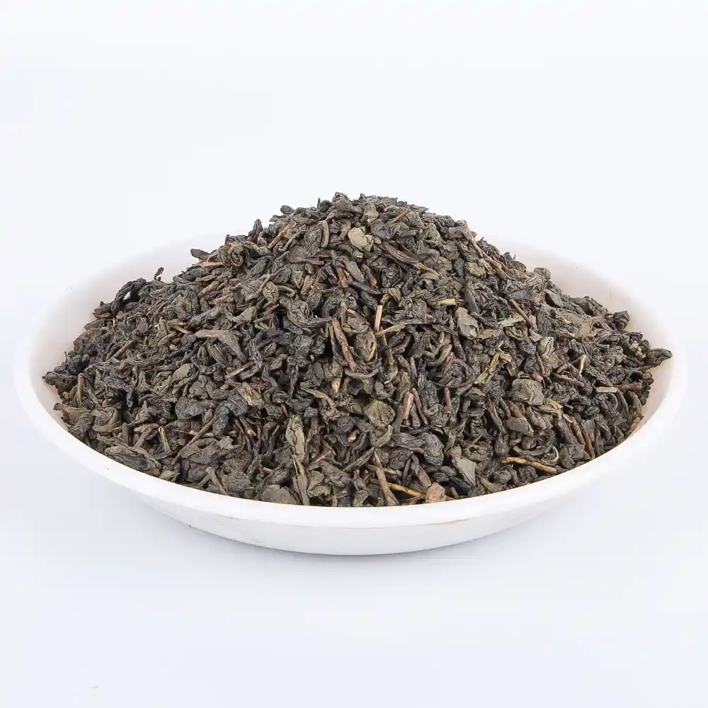 EU3505C Chine Zhejiang Norme UE Qualité Premium Grain Poudre à Canon Thé Vert Perle en Vrac
